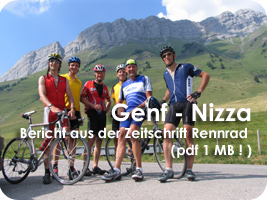 Genf Nizza_Rennrad_Alpenberquerung_velotravel